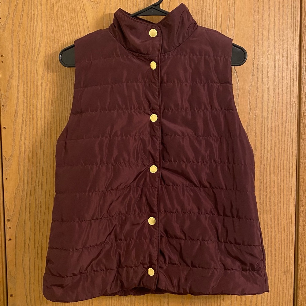 Michael Kors Burgundy Jacket Size M
